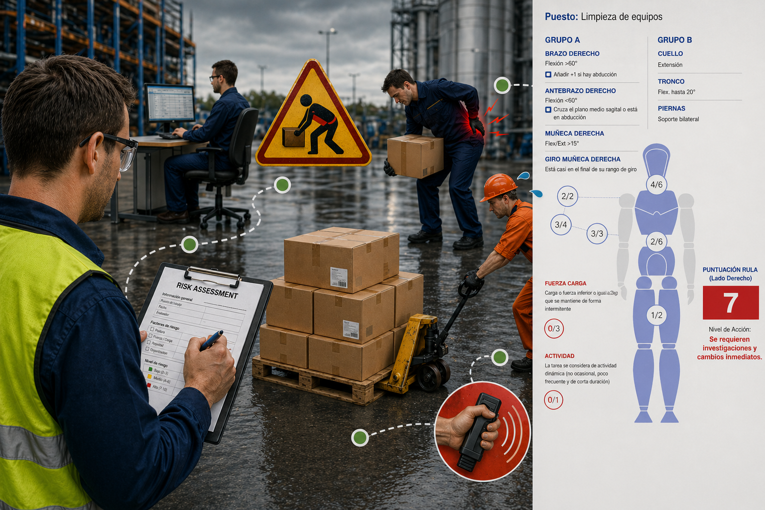 Evaluación del Factor de Riesgo Ergonómico