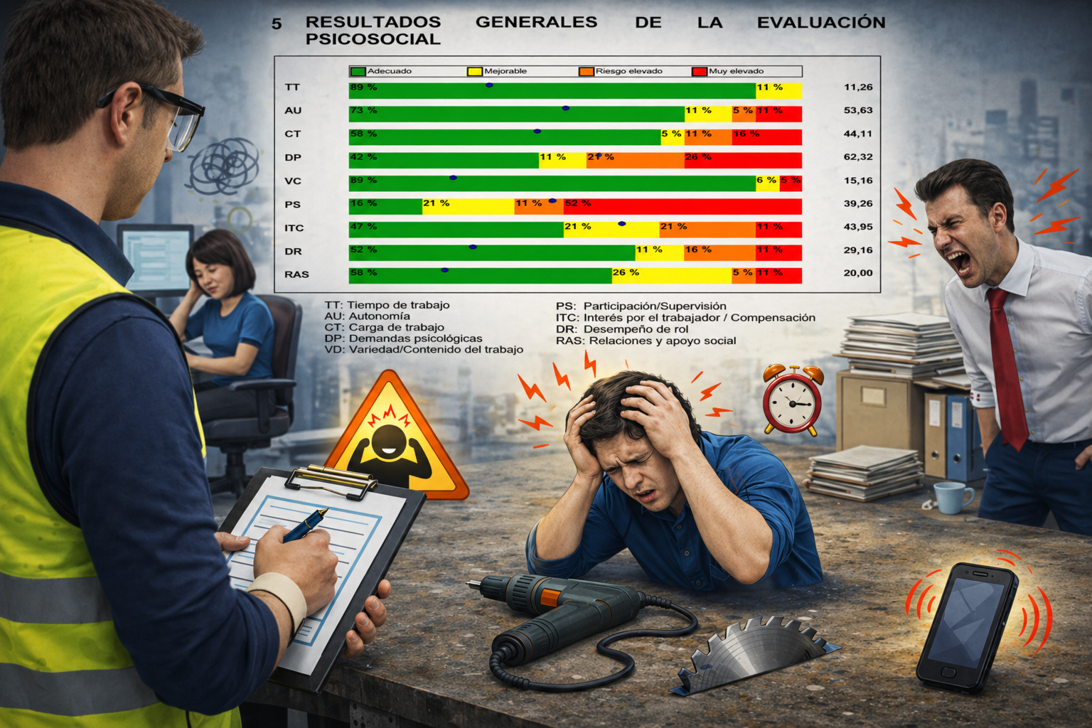 Evaluación del Factor de Riesgo Psicosocial
