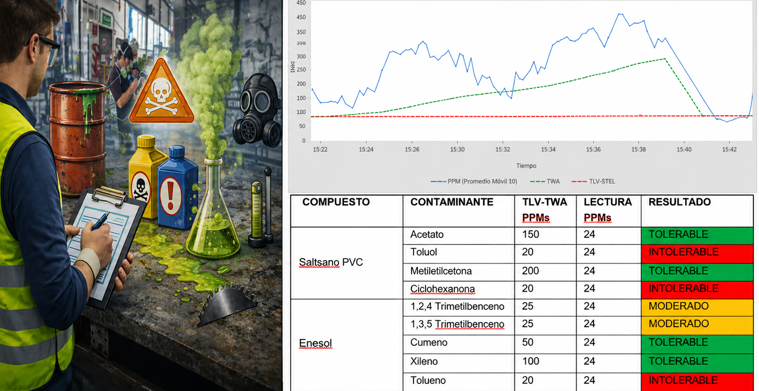 Evaluación del Factor de Riesgo Químico